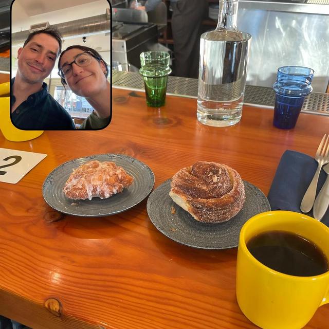 Buy us coffee & pastries on our honeymoon!