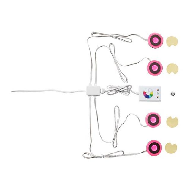 DIODER LED multi-use light, multicolor