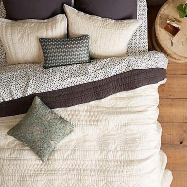 Stitched Kantha Coverlet