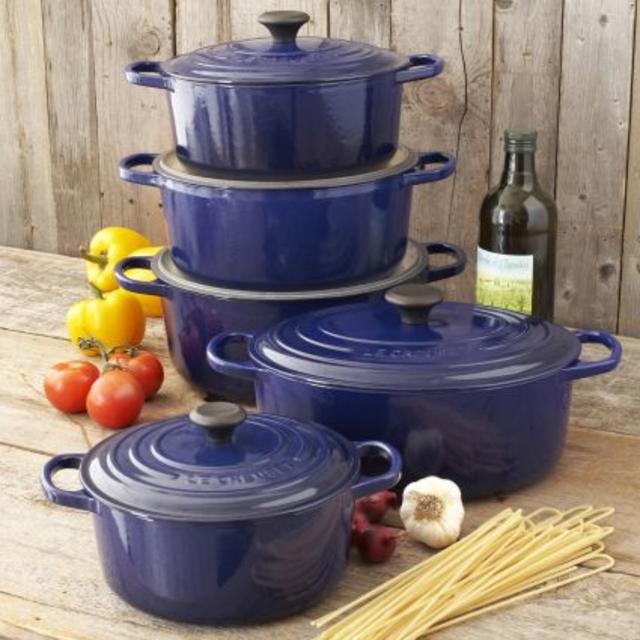 Le Creuset® Signature Indigo Round French Ovens