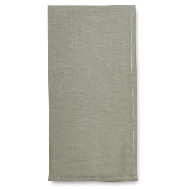 Chilewich Pale Gray Linen Napkin