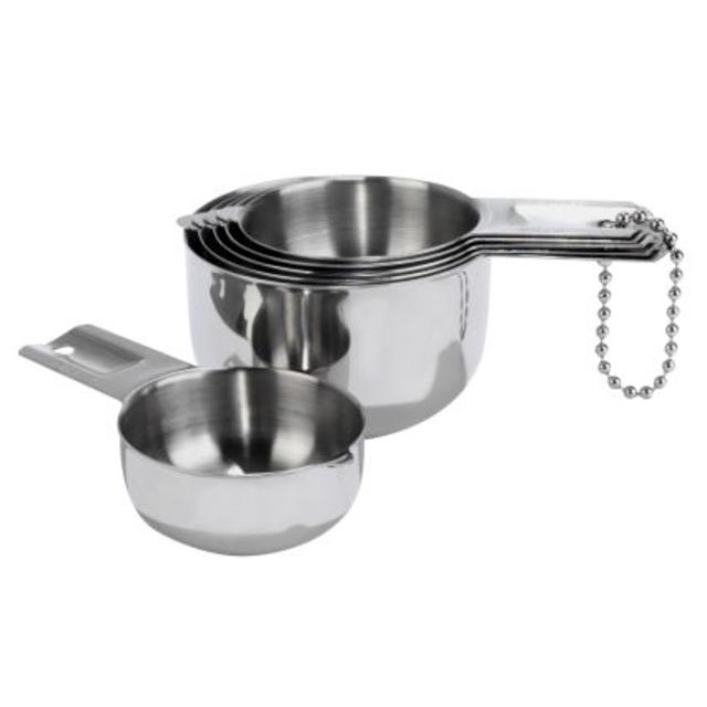 6-Piece Scoop Handled Measuring Cup Set