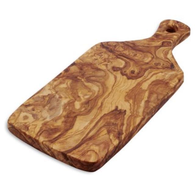 Italian Olivewood Slice Cheese Paddle