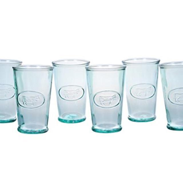 Amici Milk Glasses - Set of 6
