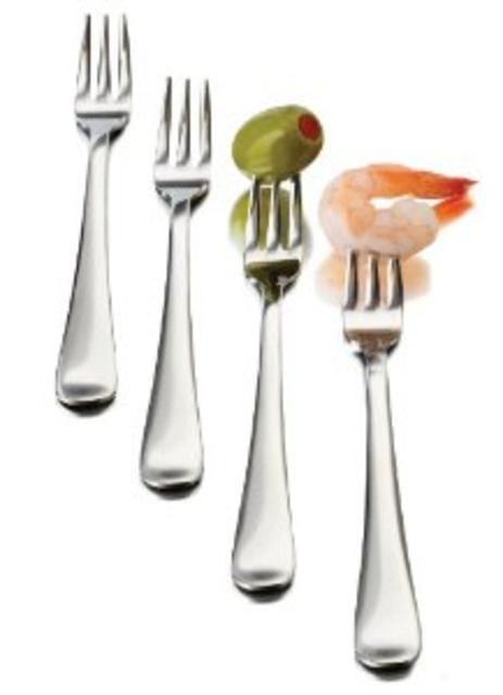 Libbey Just Tasting Appetizer Fork, 12-Piece