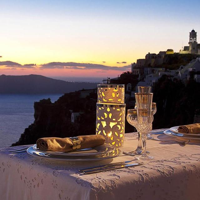 Dinners in Santorini