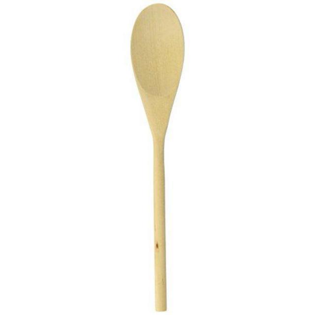 Classic Wooden 12-Inch Kitchen Spoon - Set Of 3