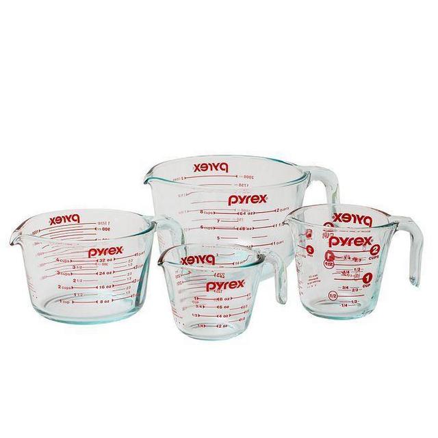4 Piece Pyrex Measuring Cup Set