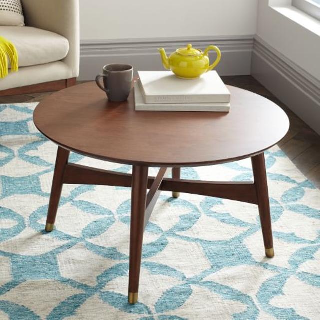 Reeve Mid-Century Coffee Table - Walnut