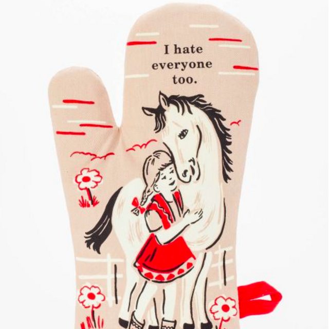 I Hate Everyone Too Oven Mitt