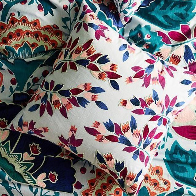 Feather Bloom Euro Sham