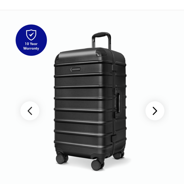 Check-In bag in black for David