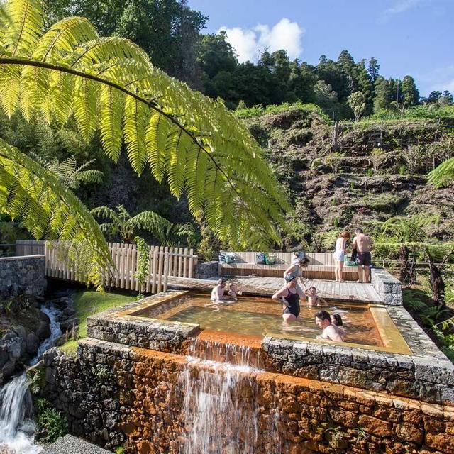 Trip to the Thermal Baths in the Azores