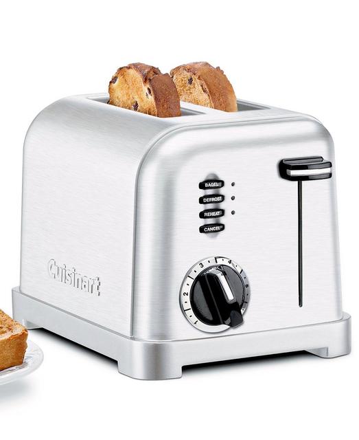 Cuisinart CPT-160 Toaster, 2-Slice Classic Brushed Chrome