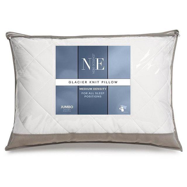 Noble Excellence cooling glacier knit medium support pillow