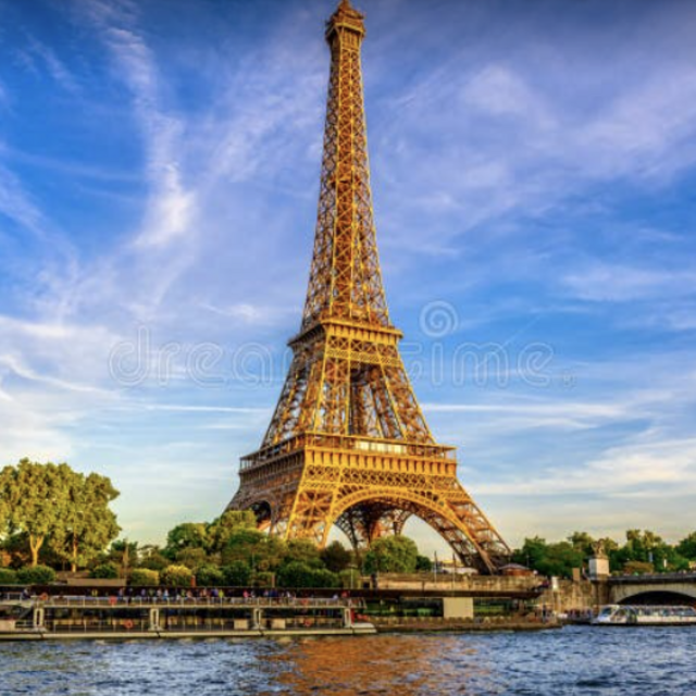 Train ride to Paris