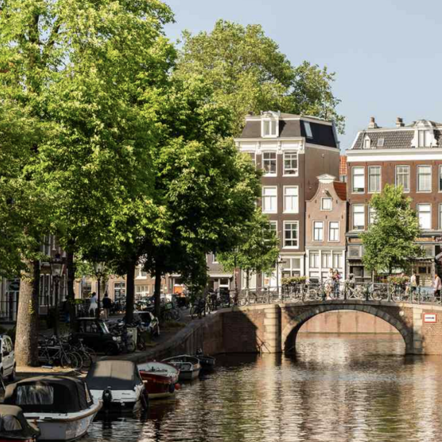 Train ride to Amsterdam