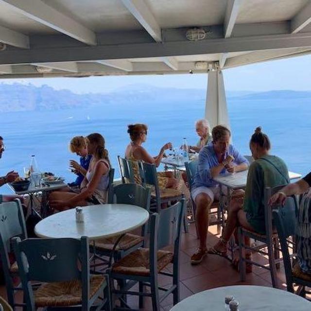 Santorini Lunch at Lotza