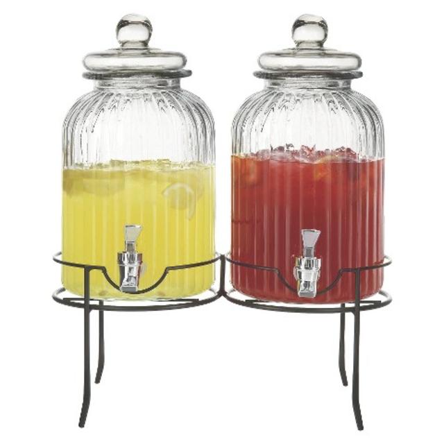 Springfield Beverage Dispenser Set of 2 - Clear