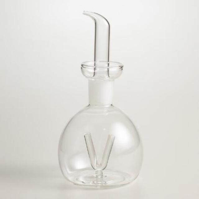 'V' Vinegar Cruet Bottle