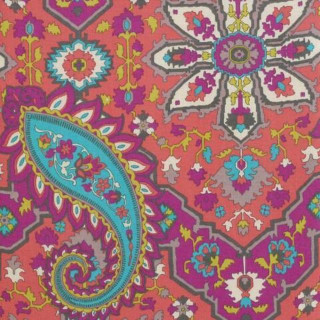 Coral Phoebe Ironing Board Cover