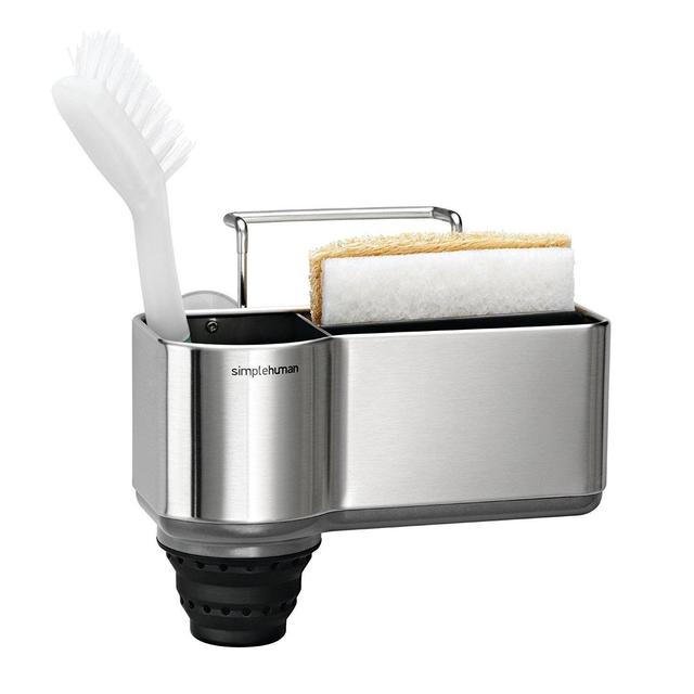 Simplehuman Sink Caddy, Brushed Stainless Steel