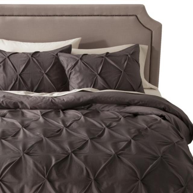 Pinch Pleat Duvet Cover Set - Threshold™ product details page