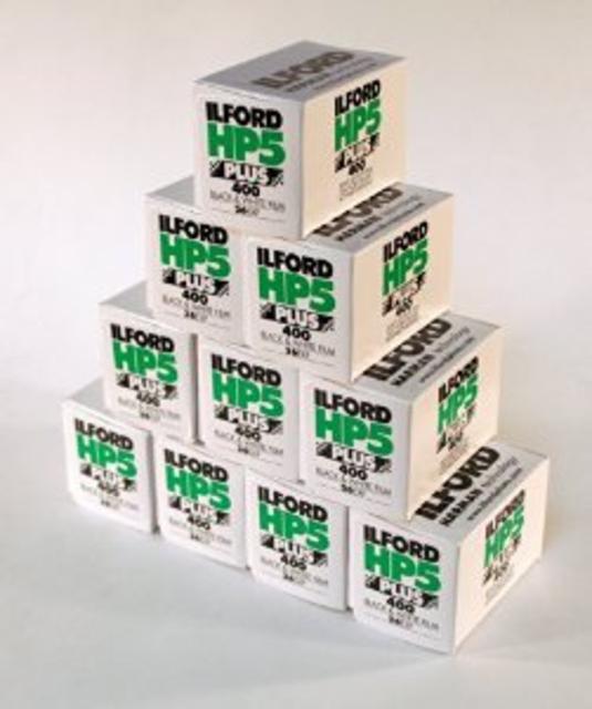 Ilford 10 Rolls Ilford HP5 400 Film 36 Exp