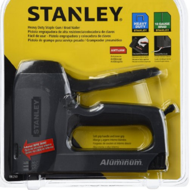 Stanley TR250 SharpShooter Plus Heavy-Duty Staple/Brad Nail Gun