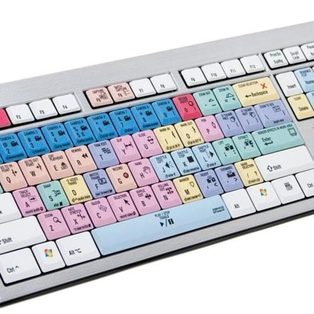 LogicKeyboard Adobe Premiere Pro CC-American English Advance Line Keyboard, 2 x USB 2.0 Ports, Supports Mac OS X v10 or Later