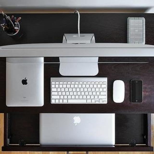 Destktop Computer & Printer for our Home Office