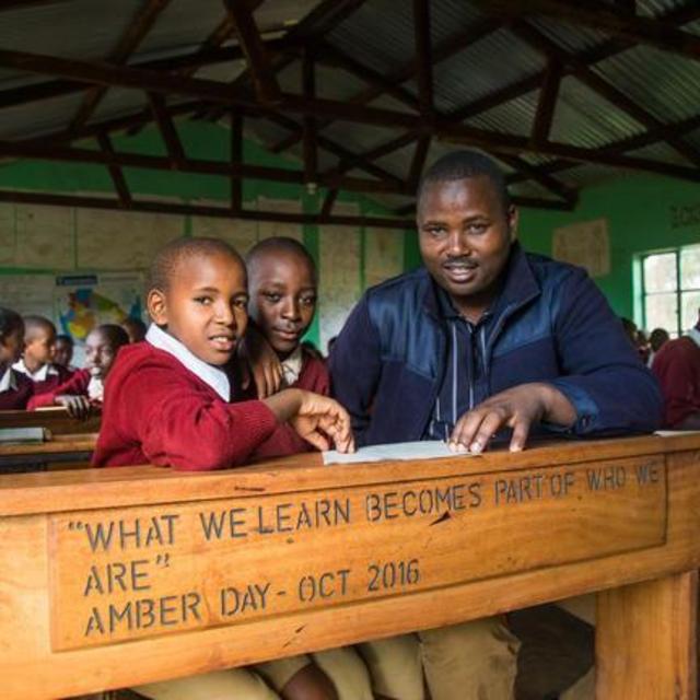 Desk Donation to Local School