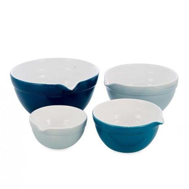 Cucina Earthenware Prep Bowls Set of 4