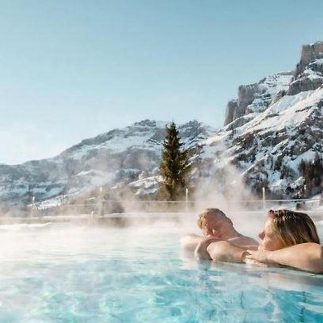 Honeymoon Fund! Spa day in Leukerbad, Switzerland