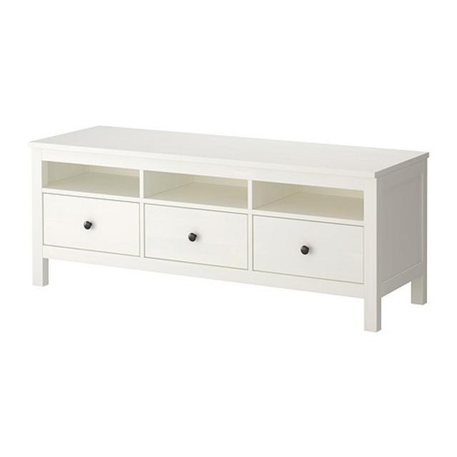 HEMNES TV unit, white stain