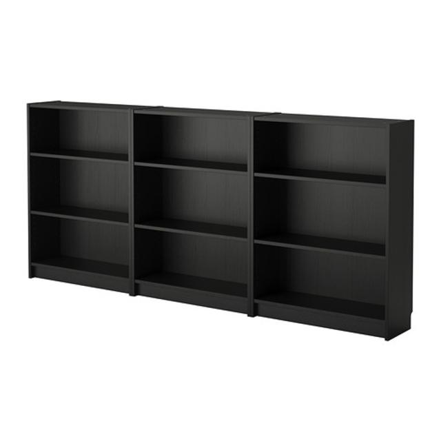 BILLY Bookcase, black-brown