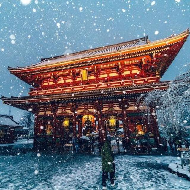 Winter Honeymoon in Japan (CC Option)
