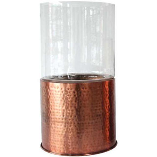 Copper Hurricane Lamp (DA4841)