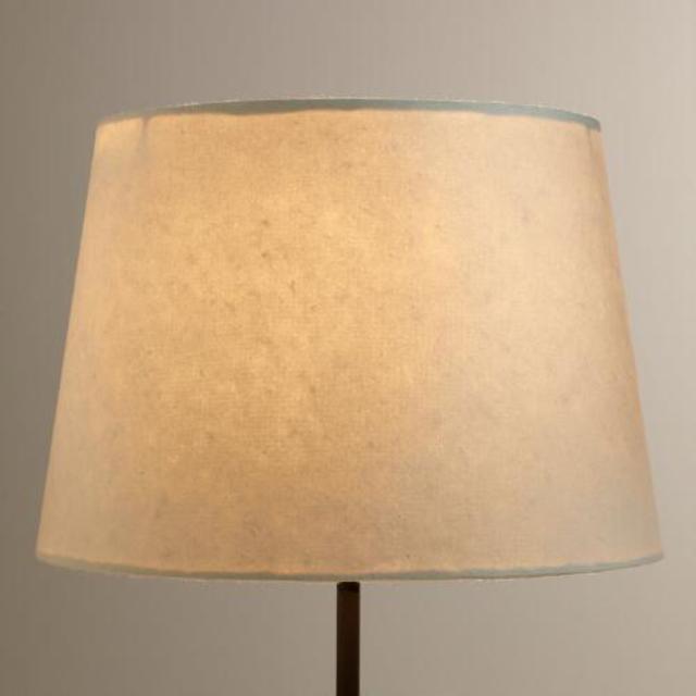 Solid Off-White Accent Lamp Shade