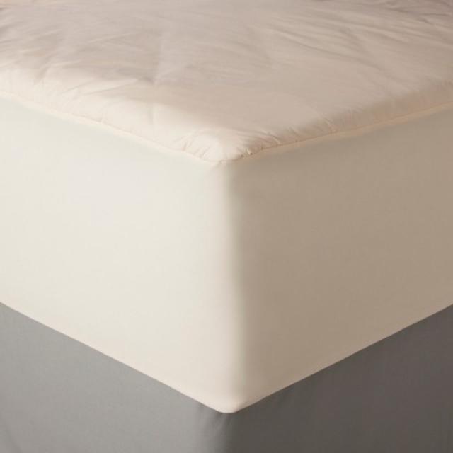 AllerEase Naturals Organic Waterproof Mattress Pad product details page
