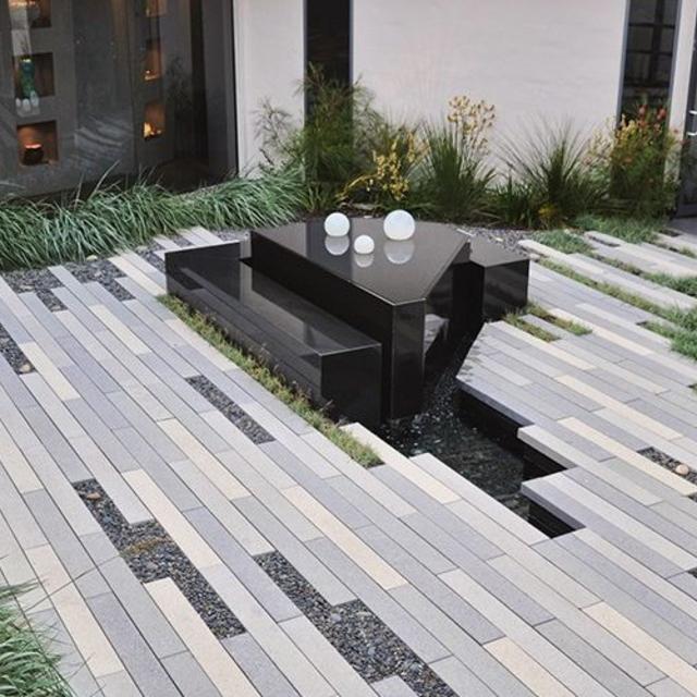 Stepstone Inc. Mortar-Set Narrow Modular Pavers