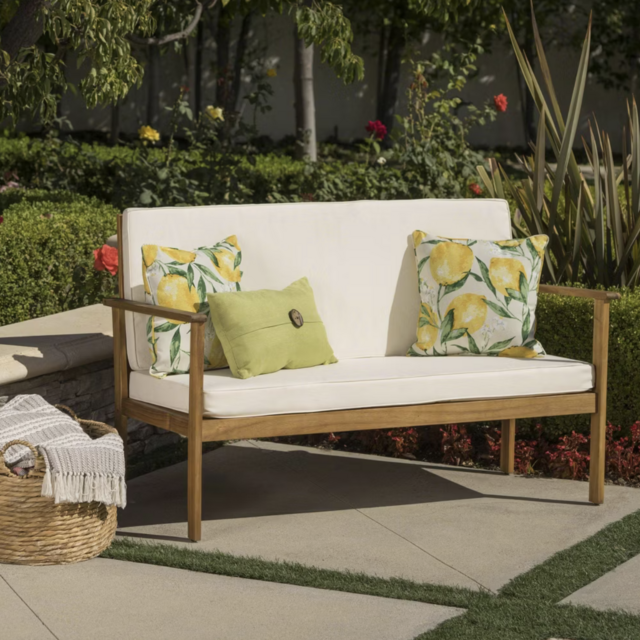 Patio bench
