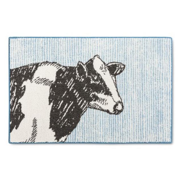 Cow Kitchen Rug Blue - Threshold™