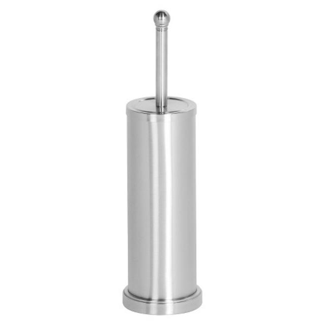 Brushed Metal Toilet Brush - Silver