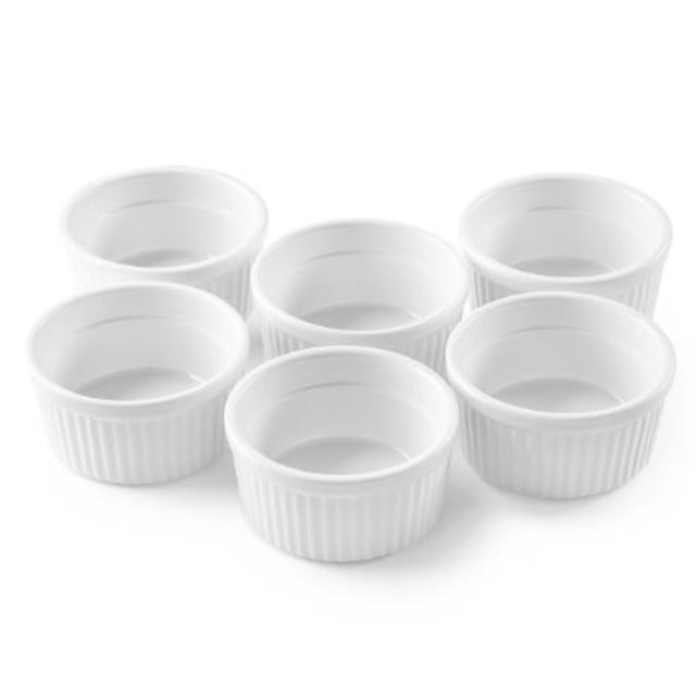 Bellemain 4 oz. Porcelain Ramekins, Set of 6