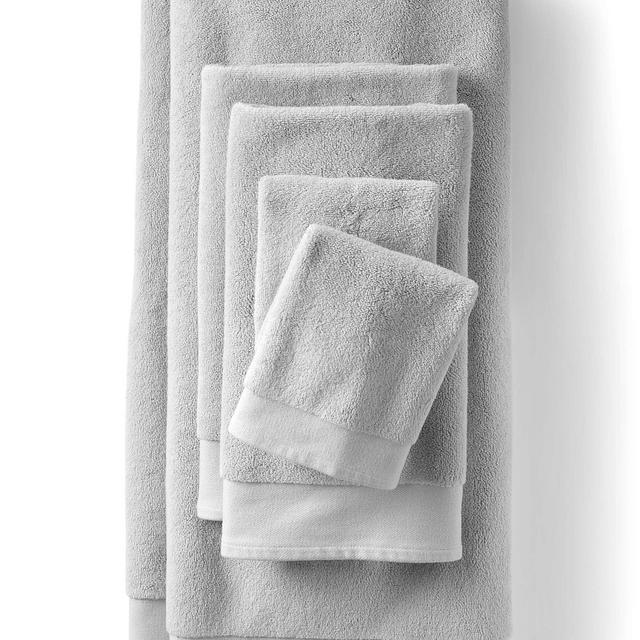 Land's End Turkish Spa Towel 6-piece Set - Pewter