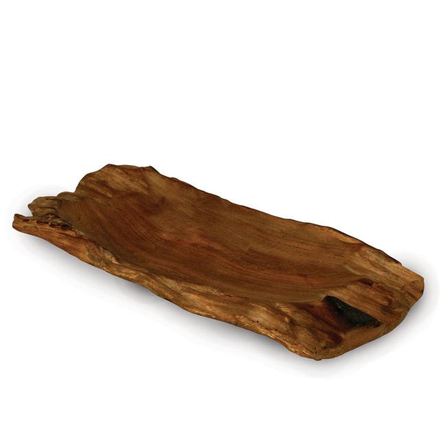 Enrico Jungle Driftwood Rectangular Platter