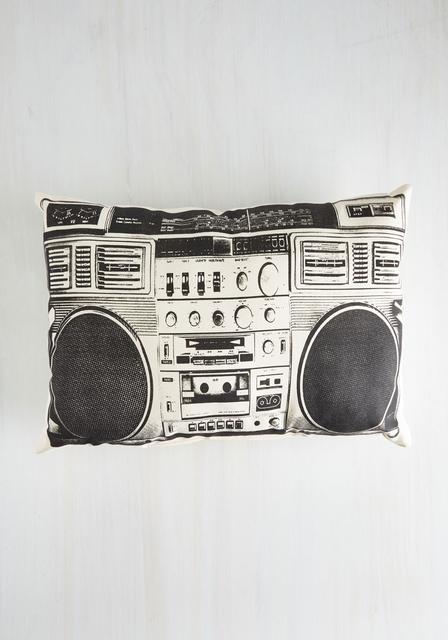 Boombox! Shake the Room Pillow