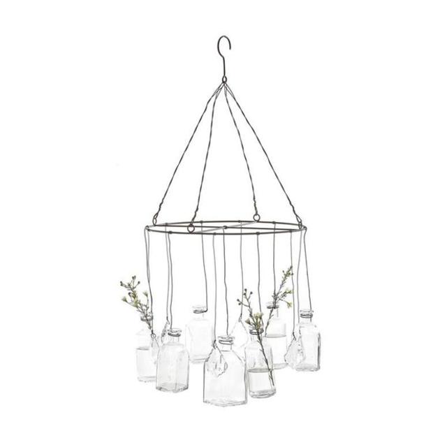 Glass Vase Chandelier