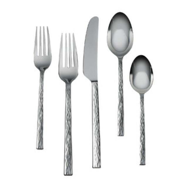 Hammered 5 Piece Place Setting by Vera Wang